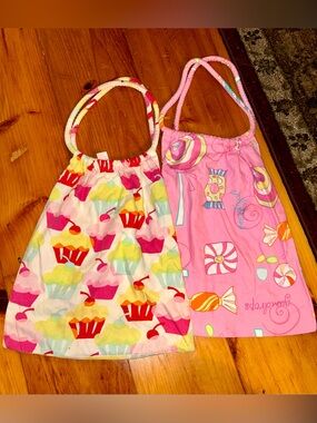 Rare Vintage Victoria’s Secret Sleepwear Bags; Cupcakes & Candy